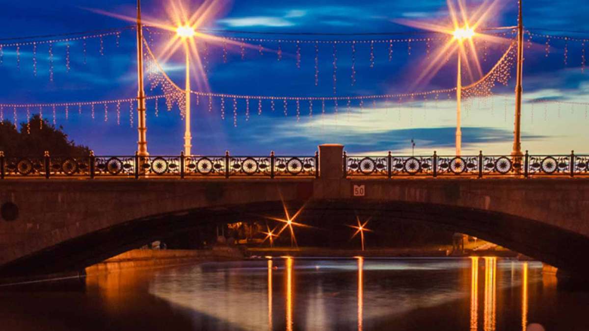 A bridge in Minsk