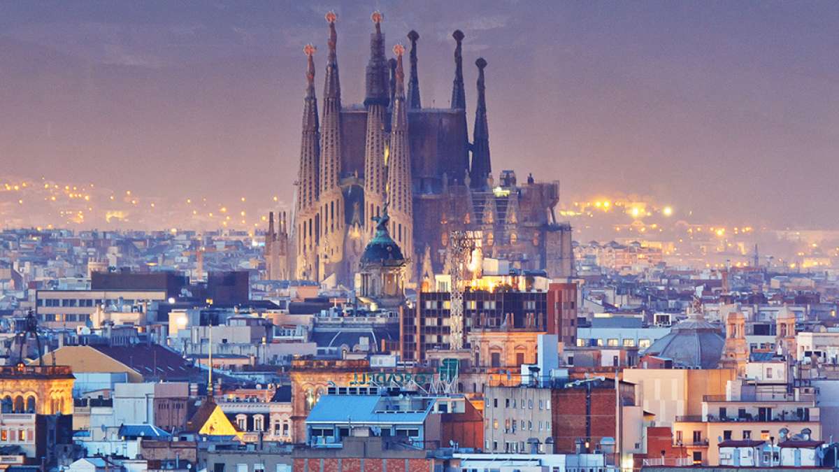 La Sagrada Familia in Barcelona