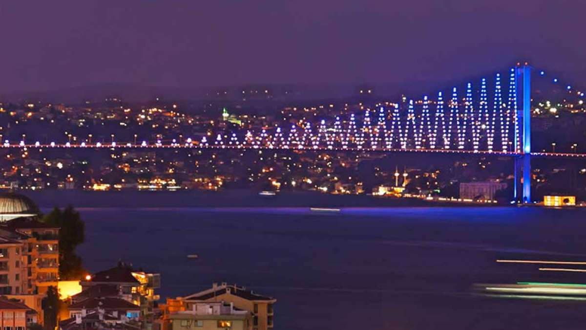 Bosphorus Bridge in Istanbul